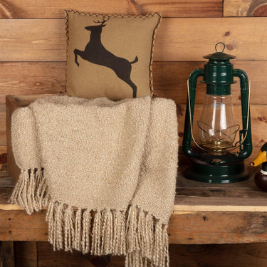 Dawson Star Deer Pillow 12x12 VHC Brands - The Fox Decor